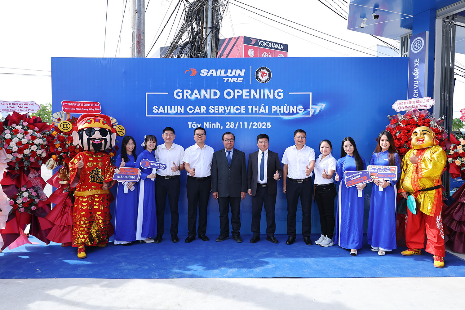 Sailun Tire khai trương Sailun Car Service Thái Phùng – cửa hàng đầu tiên tại khu vực Đông Nam Bộ