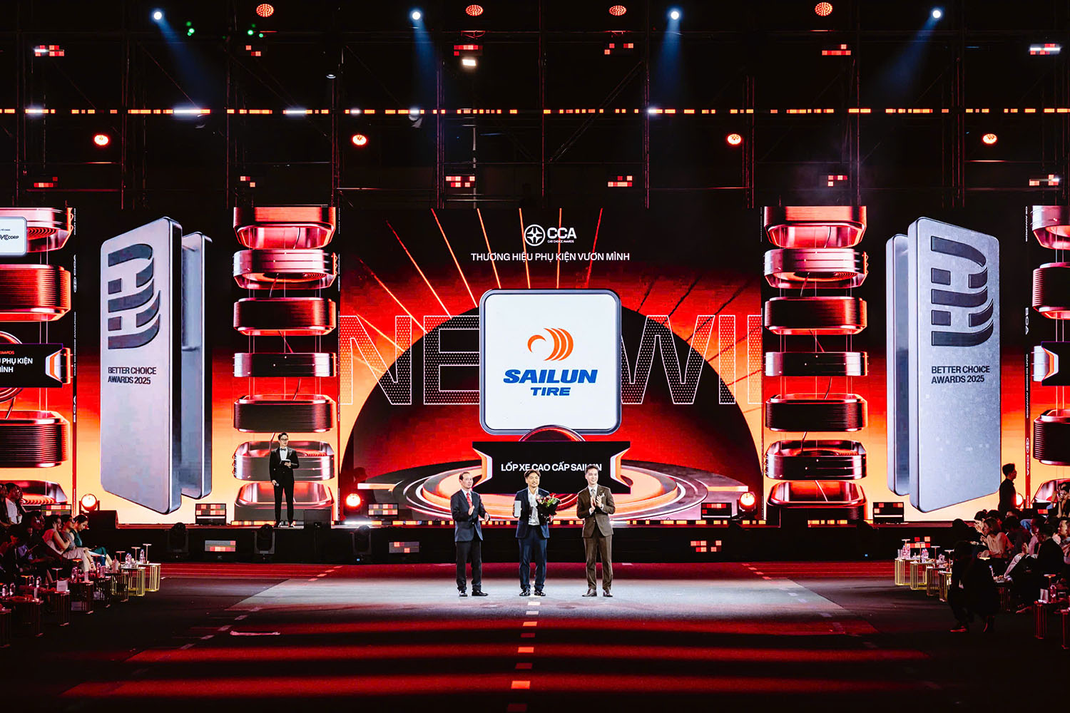 Sailun Việt Nam lập cú đúp tại Car Choice Awards 2025 – khẳng định vị thế vượt trội trên thị trường lốp xe